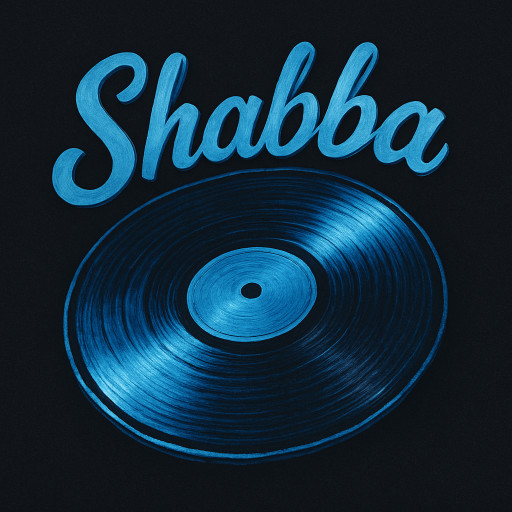 A DJ record with the name shabba written on top