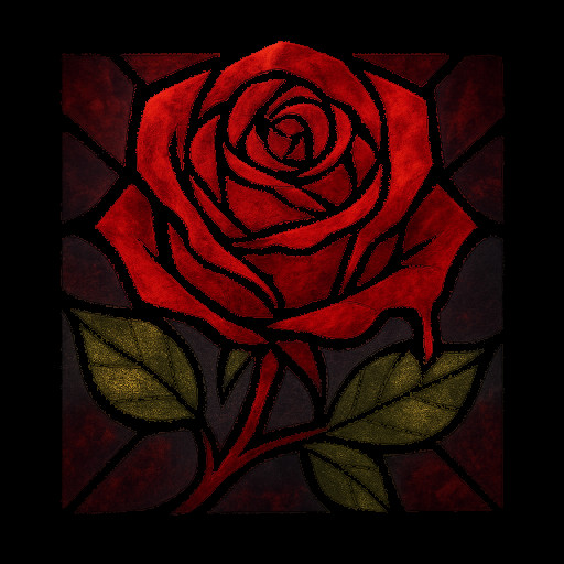 Gothic Bloody Rose