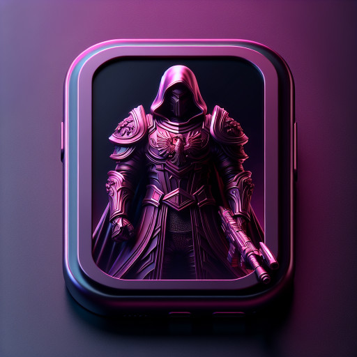 an epic fantasy space soldier