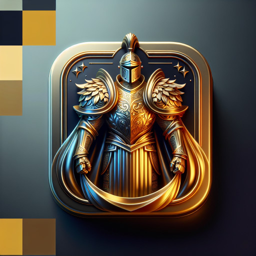an epic fantasy knight king