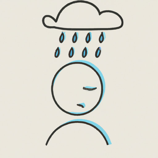 rain on a sad man