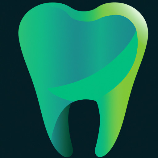 Shining tooth green