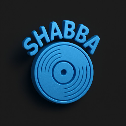 A DJ record with the name shabba written on top