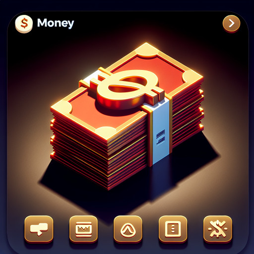 On red dollars the name T money