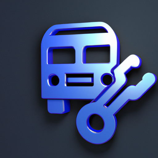 Un Bot IA Pro Mécano Bus avec une Clé de Mécano  dans la Main