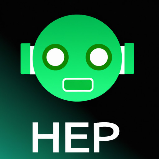 a robot face that help with working with text