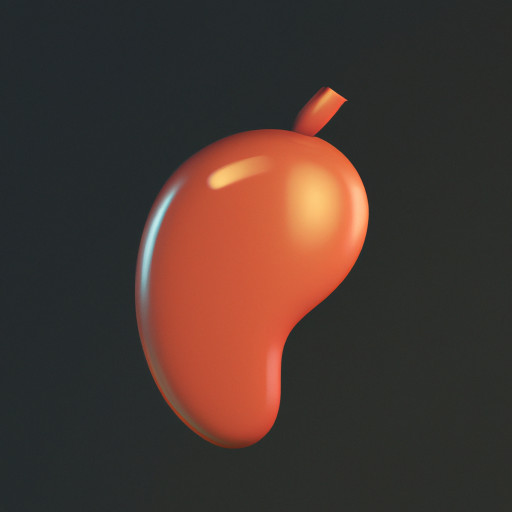 A stylish mango including an L