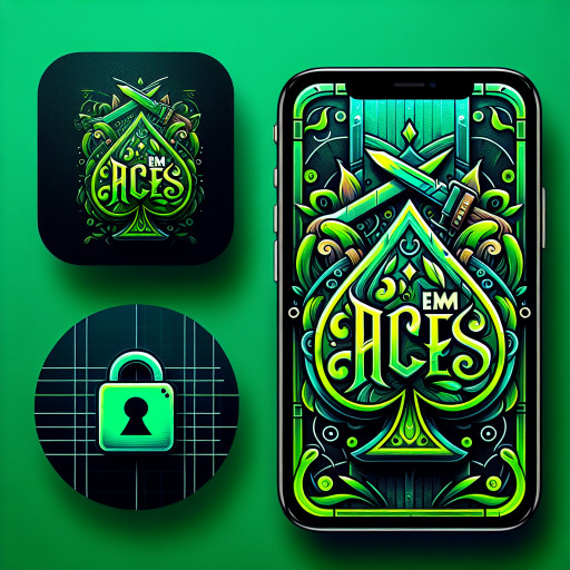 Name SIKK EM ACES on a spade and black lock