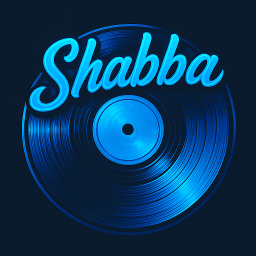 A DJ record with the name shabba written on top