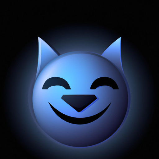 smiley wolf icon