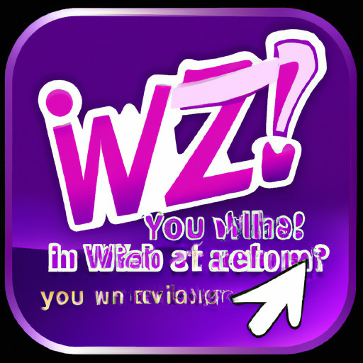 I am creating a browser extension called Wizz, that will have the following features: - send Wizz to someone (like MSN messenger in the old days) - send short text messages to someone, like a beeper  Create an icon for my app