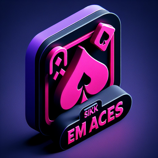 Name SIKK EM ACES on a spade and black lock