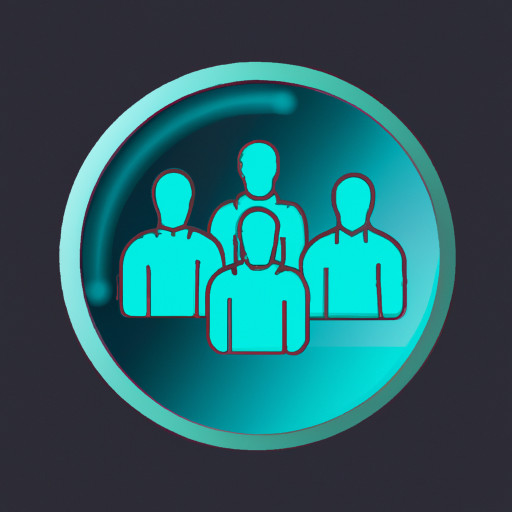 make people icon in circles 