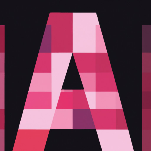 Stylized letter icon, geometric and modern. Clean symmetric shapes, custom-type look, flat solid colors, no gradients, crisp edges, no visual noise, perfectly balanced and SVG-friendly.