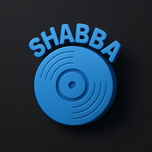 A DJ record with the name shabba written on top