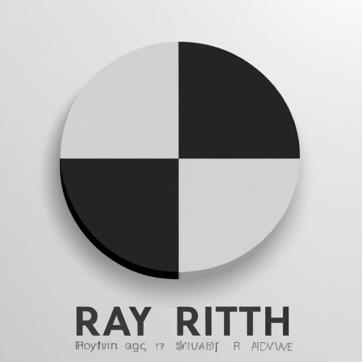 create a black-and-white minimalist icon for an ios app of habit tracker named "rhythm"