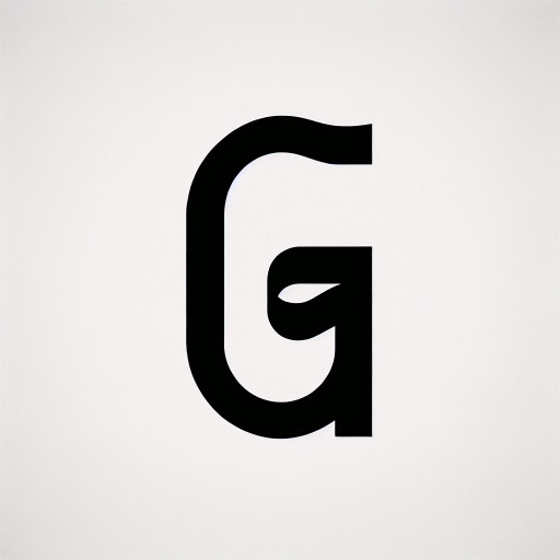 Create a simple icon of a G where the neck is the horizontal bar of that G letter. The result should be simple and usable as a web favicon.