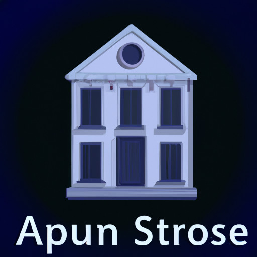 House System icon in the style of The Addams Family