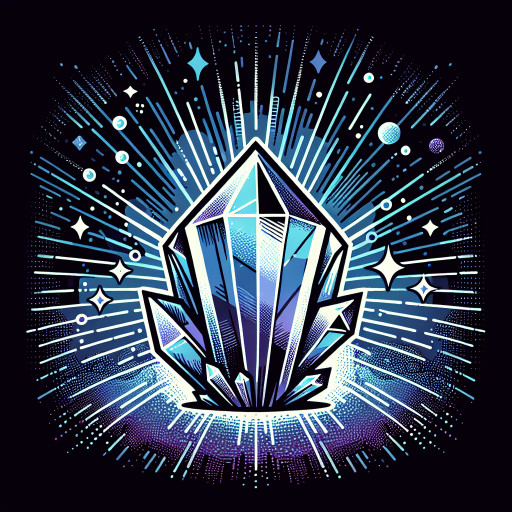 cristal with lot of energy