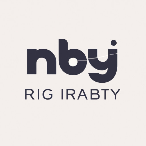 infinity icon with letter Ragab  and simply yet elegant 