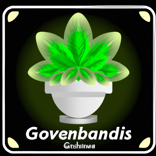 a logo for a plant company called godinhos botanical heaven, with a potted plant in the center, Flavia Blois, international typographic style, behance hd, concept art