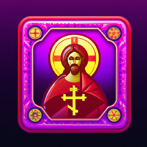 Generate Syrian Orthodox icon style images (round or square shaped) for using as menu images for the following.  Home, Prayers, Sacraments, Feasts, Bibles, Music, Sunday, School, Calendar and Directory