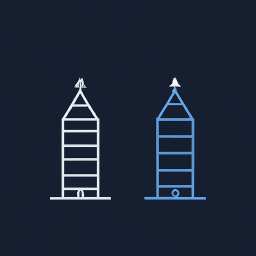 two identic towers