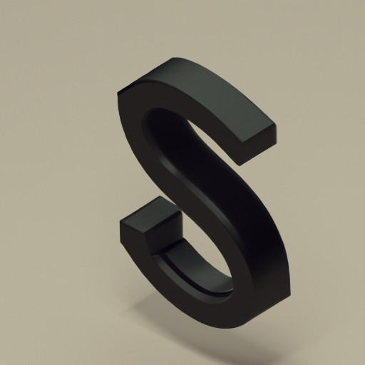 a letter S