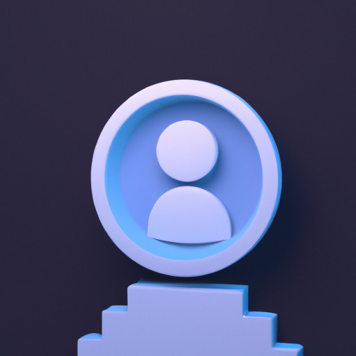 People, user profile, chart, or database icon
