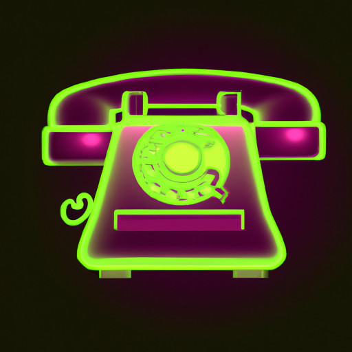 Old telephone 