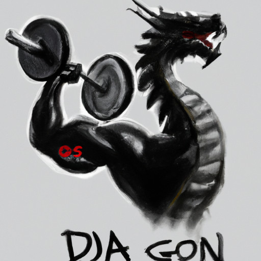 make an icon with a dragon for a gym