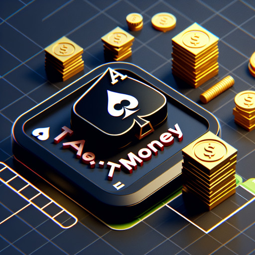 A black Ace red money the name T-Money in red