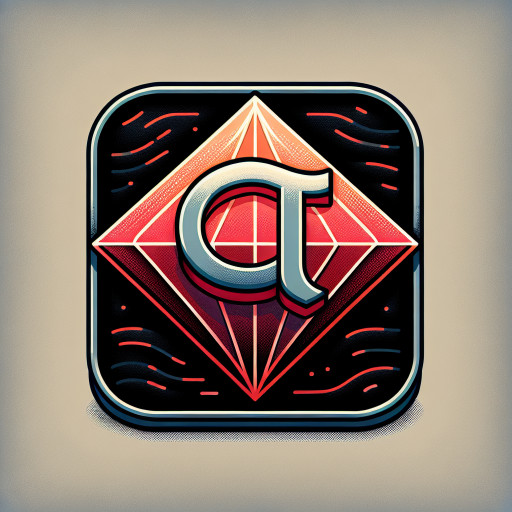 QT written on red diamonds