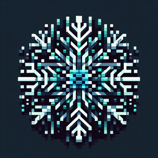 Generiere mir ein icon für einen minecraft server im winter style 