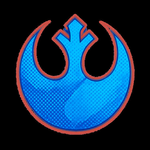 star wars based on-off logo