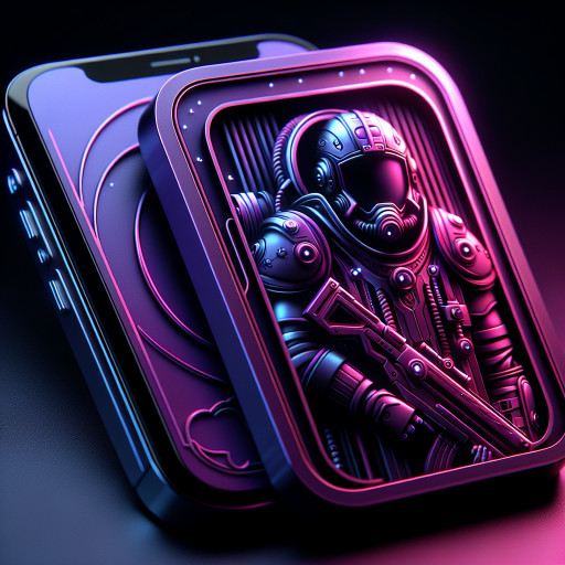 an epic fantasy space soldier