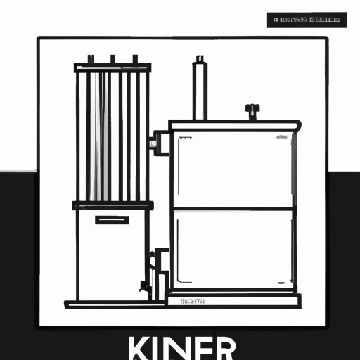 “Black white can filler krones machine icon”