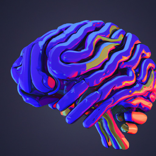 colourful hands brain