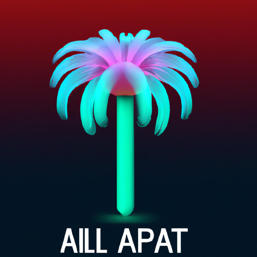 an ai palm tree