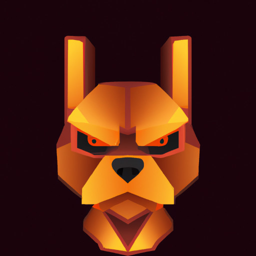 angry dog
