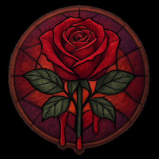 Gothic Bloody Rose