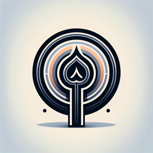 The letter q and the letter T inside of a ace