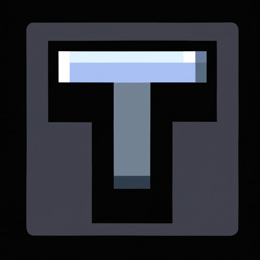 Spacey letter T