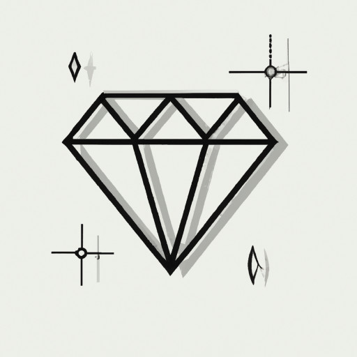 Diamant black white