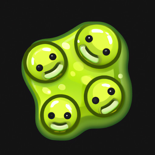 Glooplets = Cute and collectible goo bits of currency, like a random sized slime blob? like token currency? 