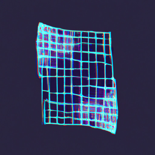 split grid, futuristic