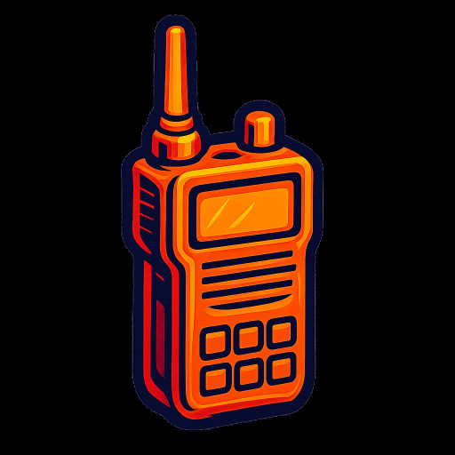 stwórz ikonkę przedmiotu krótkofalówki w stylu gta v