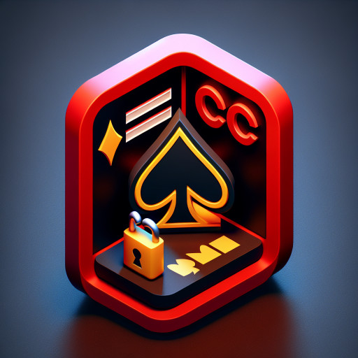 Kansas City logo with a black spade yellow lock