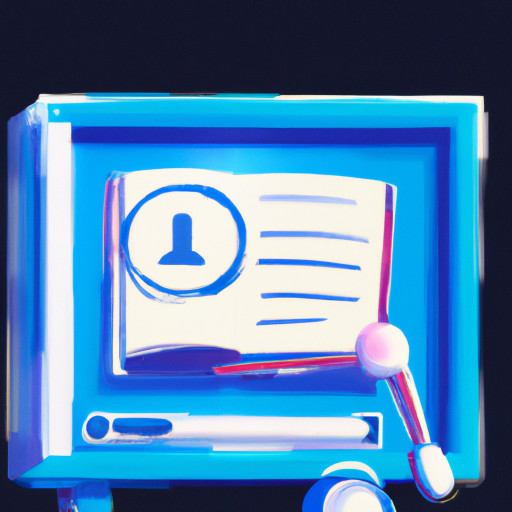 create an icon for online lecture 