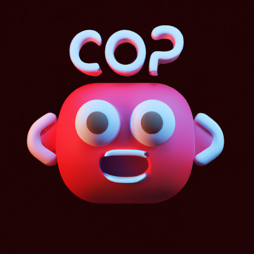 mascot api with "C2" Label , colur red and blue